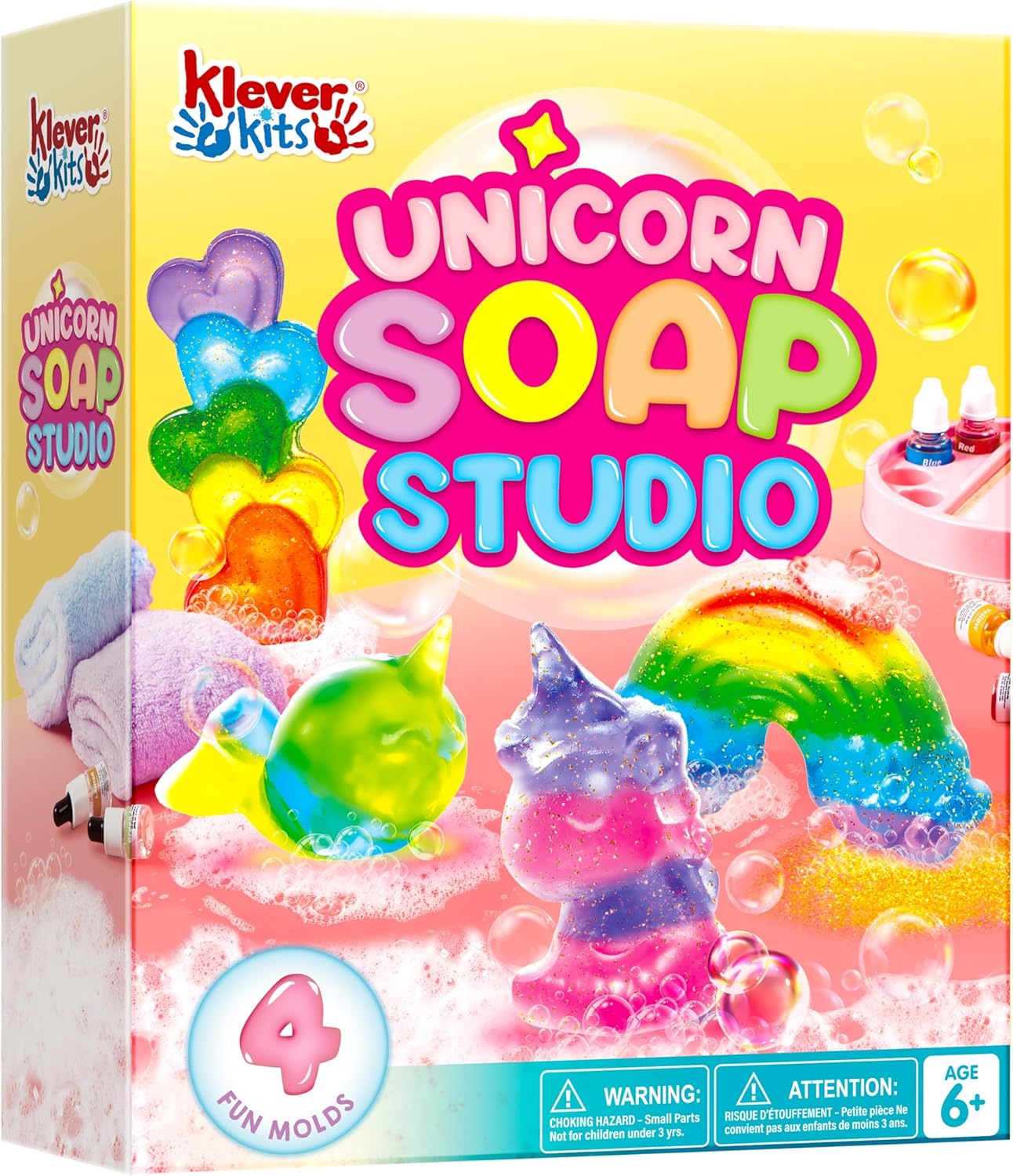 Soap Making Experiment - ชุดทำสบู่ยูนิคอร์น JOYFY งานฝีมือสำหรับเด็ก โครงการ DIY ของขวัญวันเกิด