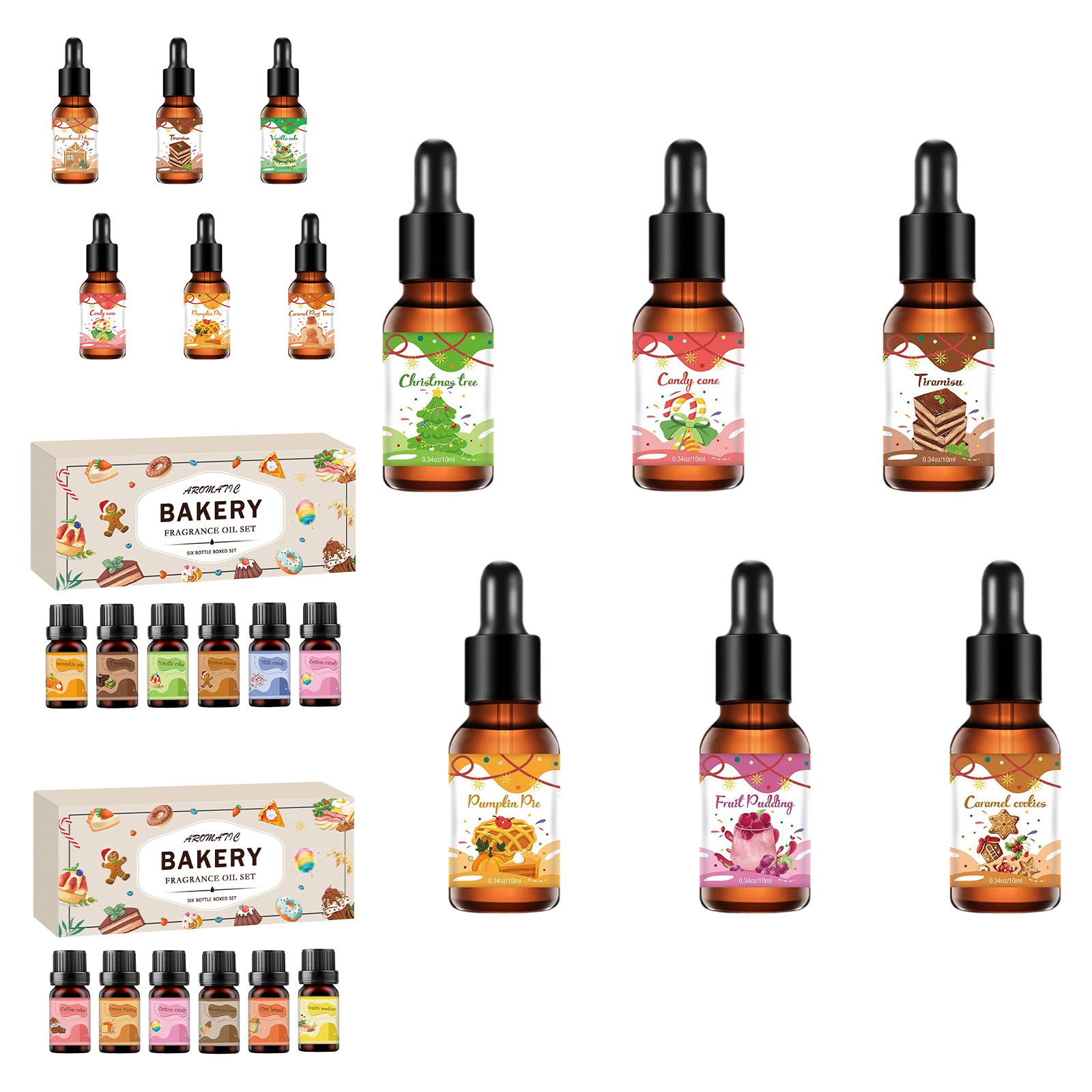 ชุดน้ำมันหอมระเหยกลิ่นคริสต์มา - Soap Making Essential Oils บทวิจารณ์และราคา