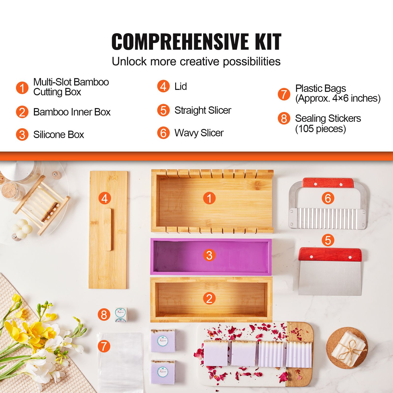 ชุดทำสบู่, กล่องไม้ไผ่สำหรับตั - Soap Making Kit For Adults บทวิจารณ์และราคา