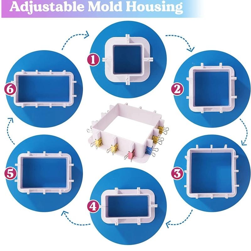กรอบพลาสติก 91AC สำหรับ DIY เร - Soap Making Kit For Adults บทวิจารณ์และราคา