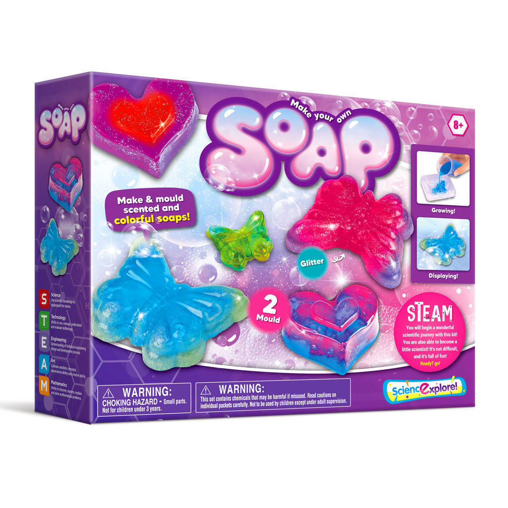 ชุดทำสบู่ DIY ชุดทดลองวิทยาศาส - Soap Making Experiment บทวิจารณ์และราคา